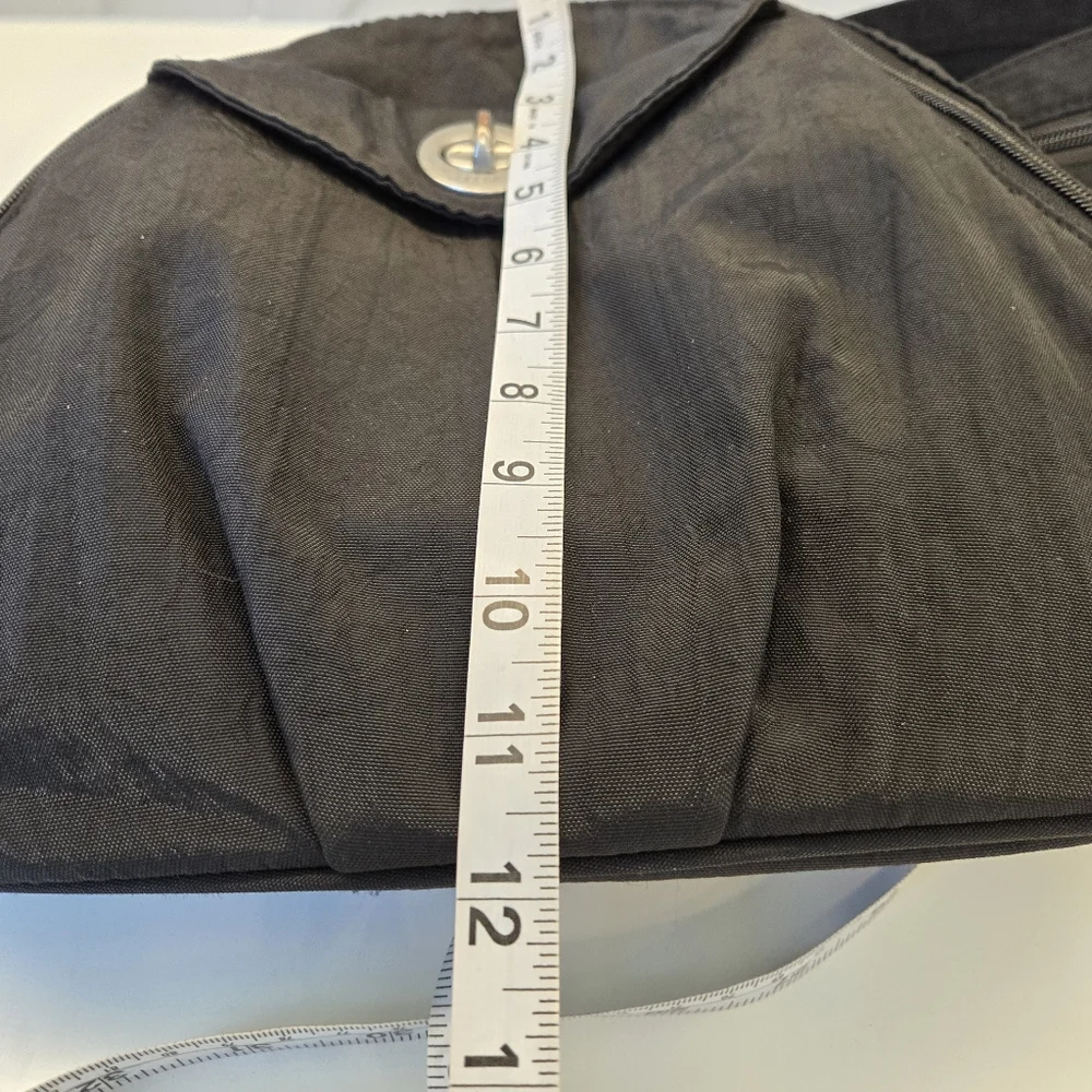 Baggallini Convertible Backpack Black‎ Travel Lightweight Pockets